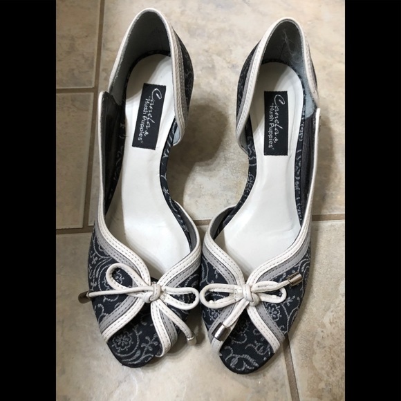 Hush Puppies Open Toe High Heels - Picture 1 of 5